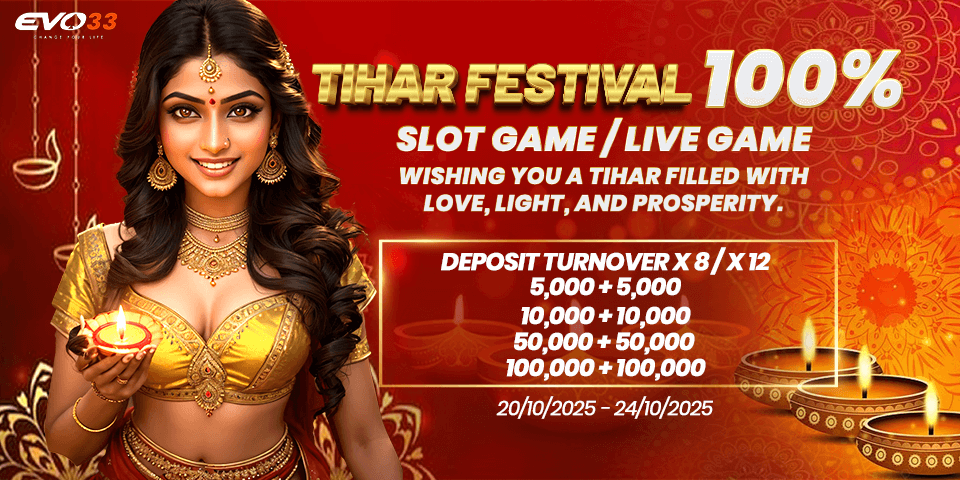 EVO33 casino bonus and promotions